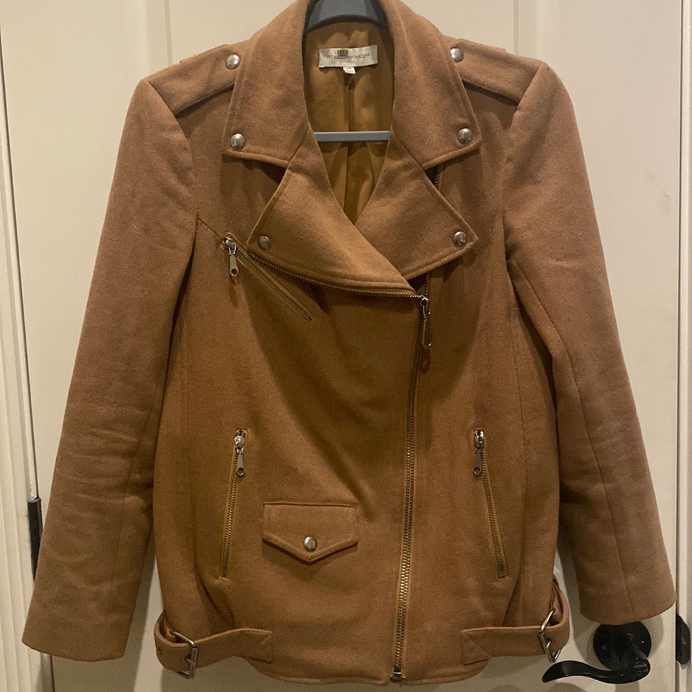 Rebecca Minkoff Camel Brown Jacket